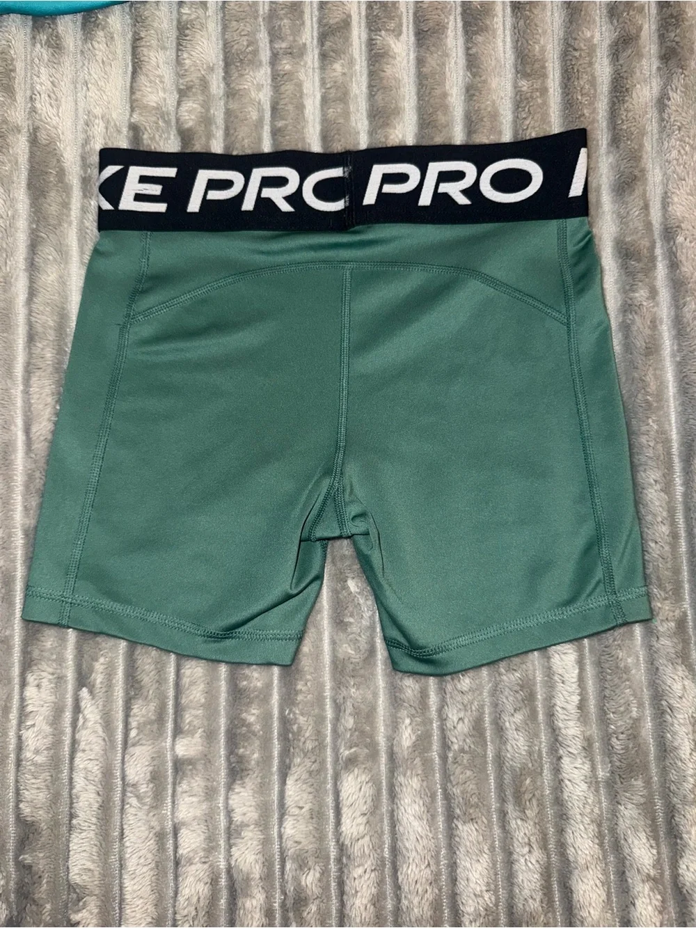 Nike Pro Big Kids Green Performance Bike Shorts